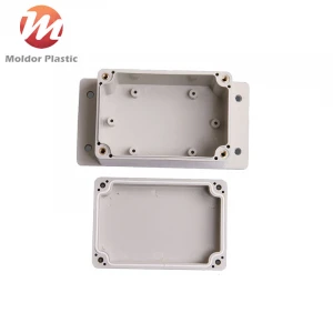 ABS PVC Plastic Box Enclosure Electronic Waterproof Electric Junction Box Control Panel Injection Mold