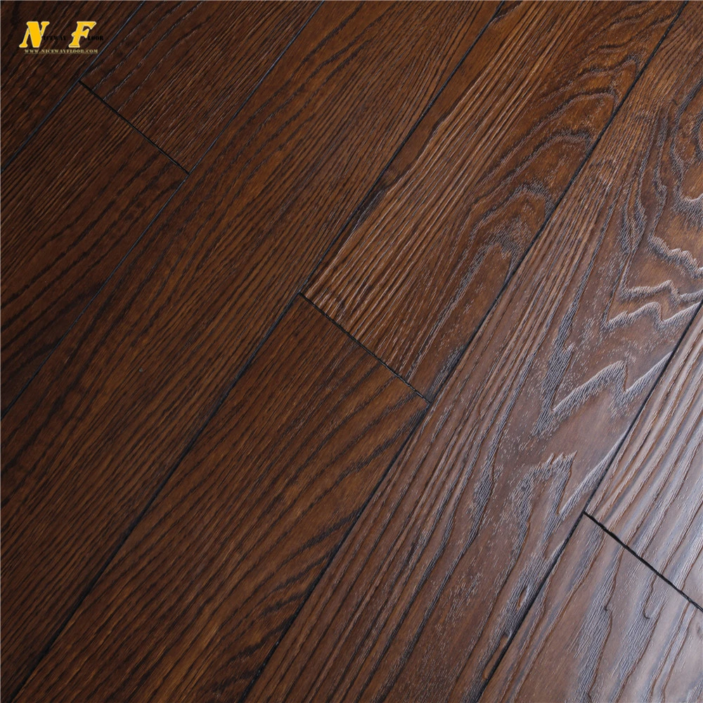 AC4 registered embossed HDF wooden 12mm laminate flooring