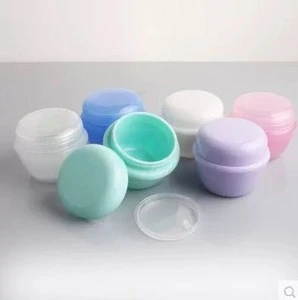 acrylic cosmetic white airless pump plastic face cream container jar 15g 30g 50g