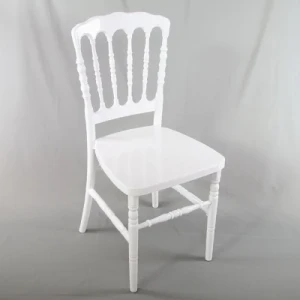 Acrylic Transparent Clear Resin Napoleon Garden Chair for Wedding