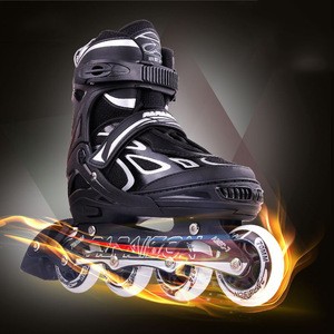 Adjustable flashing PU wheel Best Price rollerskate With Good Quality