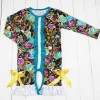 Adorable floral prints baby romper clothes wholesale kids Boutique clothing
