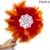 Import African Party Fan for Lady Ostrich Feather Hand Fan with Beads and Stones Turkey Feather Fan from China