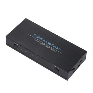  Wholesale Digital Optical Spdif Toslink Audio  Switch 4 in 1 out
