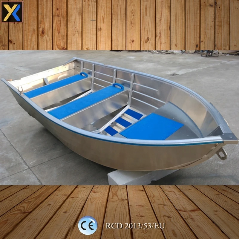 all-welded 14ft v bottom aluminum fishing boat