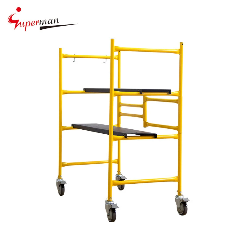 Aluminum Folding Mobile Scaffolding Reasonable Price and Customize Size Scaffolding For Sale