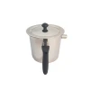 Amazon Bakelite Handle Stainless Steel Milk Boiler Steam Pot