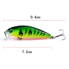 Amazon hot sales wholesales 7.2cm 8.7g fishing lures single piece orders