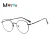 Import Amazon Hot women glasses fashion design Big round glasses frames metal Gold Optical eye glasses from China