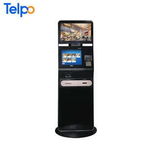 Telpo Android self service payment kiosk machine hotel self check in Kiosk