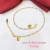 Import Anklet-212 xuping body jewellery anklets foot jewelry gold chain anklet, beaded design bell charm rope anklet bracelet from China