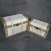 Antique wooden craft box
