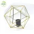 Import Arts and crafts home luxury decor geometric shaped clear crystal glass vase // geometric glass vase for florist from China
