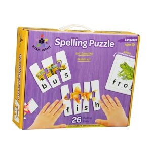 Attractive style childrens word memory card toys preschool educational games learning puzzle