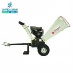 atv Wood Chipper shredder Gasoline Drum Wood Crusher Twig Branch pto wood  Chipper