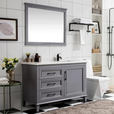 Australian waterproof makeup standard wash basin price vanities set solid wood bathroom vanity cabinet modern