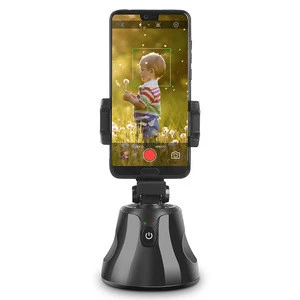Auto Shooting mobile Smart Phone Holder free your hand 360 Degree Face Tracking portable cell phone Stand accessories