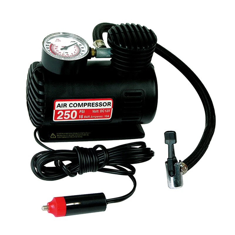 Auto tyre tool DC 12V heavy duty car air compressor for inflatiing