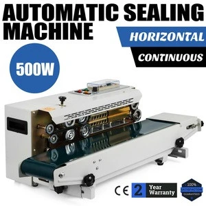 Automatic Horizontal Continuous Sealer Constant Heat Plastic Bag Sealing Machine