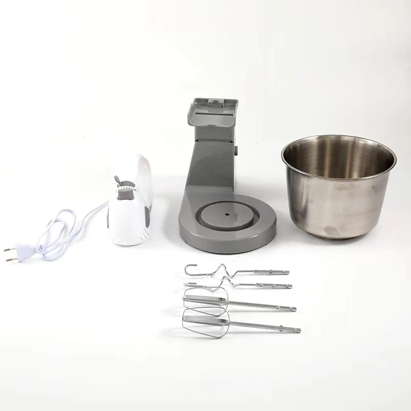Automatic household table electric 7-step egg beater with bucket, cream mixer