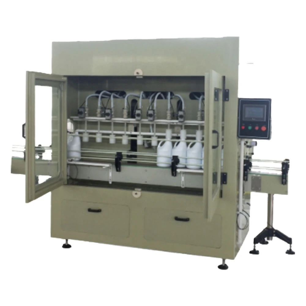 Automatic Linear Machine Bottle Filling Machine Antiseptic Liquid Bleach Filling Machine