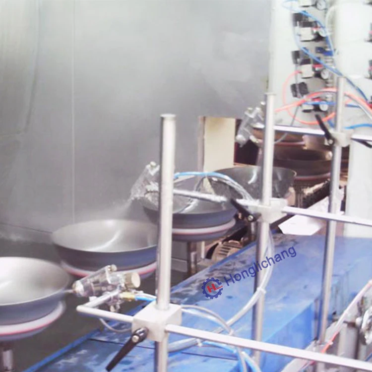 Automatic Nonstick Spray Coating Line for Cookware