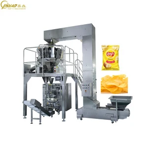 Automatic pillow bag granule soft candy rice seeds packing machine pasta potato chips packaging machines