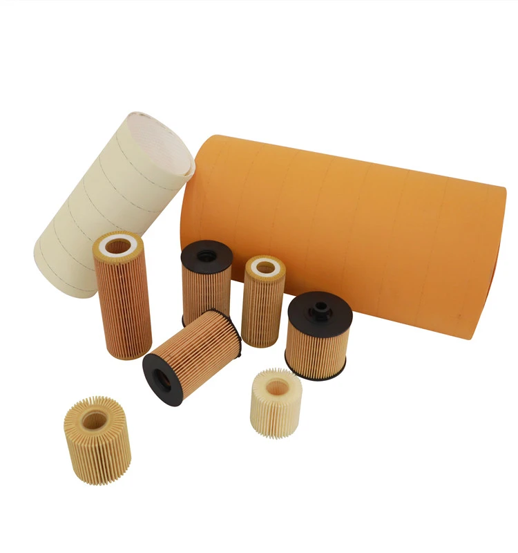 Automotive filter paper high quality pleated wood pulp filter paper