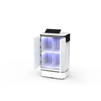 Buy Autonomous Fast Food Self Drive Delivery Robot Rail Parcel from ...
