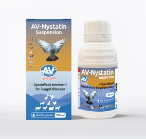 AV-NYSTATIN SUSPENSION Premium veterinary antibiotic anti-fungal medicine suspension Nystatin oral liquid solution