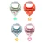 Import Baby Bandana Drool Bibs with Teether Toys Set 4 Pack Soft and Absorbent Theething Bibs from China