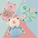Baby Head Pillow Infant Toddler Sleep Positioner Cute Wing Shape Baby Anti Fall Cushion Head Pillow Protection of Newborn