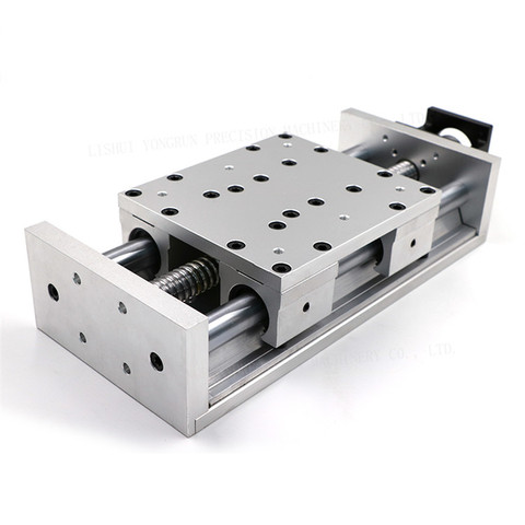 Buy Ball Screw Drive Xyz Axis Linear Stage Linear Guide Rail With ...