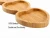 Import Bamboo 3 Part Heart-shaped Snack Plate Dried Fruit Plate Dessert Dish Appetizer Breakfast Plate from China