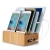 Import Bamboo Holder for iphone Stand for Samsung Phone Cords Charging Station Docks Holder Stand for Smart Phones and Tablets from China