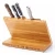 Import Bamboo Magnetic Knife Block Wood Knife Stand Holder from China