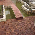Bamboo outdoor interlocking decking -BB5P3030BH