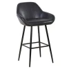 Barstools High Bar stool Pu leather cover Upholstered bar stool