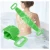 Bath towel silicone rub bath towel men and women strong back mud gray artifact long strip back peeling multicolor (green 90cm)