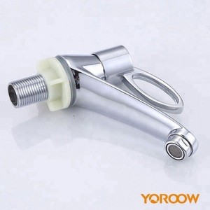 Bathroom accessory sets single cold hand wash brass cartridge zinc body basin faucet