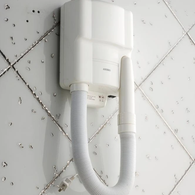 Bathroom new style wall mounted high quality professional wall  hair dryer for hotel