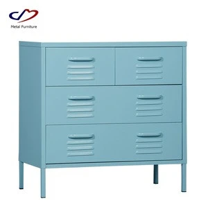 Bedroom Chest of Drawers for Clothes Living Room Unit Storage Cabinet with 4 Drawers for Hallway Kid Room Organizer Cabinet