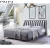 Import Bedroom Furniture Bed Set Modern Fabric Soft Bed Customized Design from China