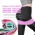 Import best assisted hip stretches glute hip resistance band with circles workout bands from China
