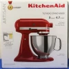 BEST DEALS | For KitchenAIDs KSM150PSBU Artisan Series 5-Qt. Stand Mixer with Pouring Shield - Blue - Red - Yellow.Fast Shipping