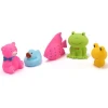 best non toxic float bubble cute animal 5packs baby bath toy