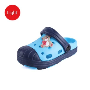 Best selling factory price children beach slippers wholesale eco-friendly kids EVA garden clogs