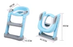 Best Selling Potty Training Seat with Adjustable Ladder Kids Ladder Toilet Seat with Non-Slip Step Stool Ladder Potty chair
