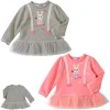 Best Selling Products Wholesale Baby Clothing Print Hoodies With Lace