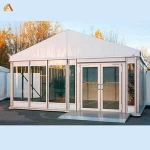 Big Outdoor Trade Show Exhibition Glass Event Marquee Tent